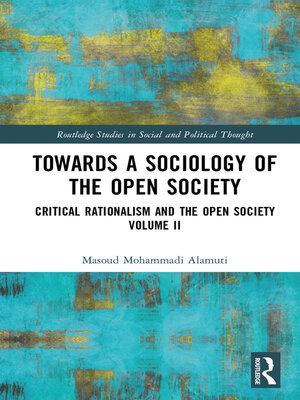 cover image of Towards a Sociology of the Open Society, Volume 2